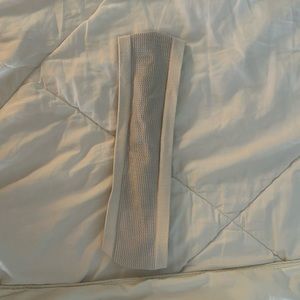 off white lululemon headband